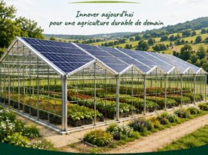 Inauguración oficial del innovador invernadero agrivoltaico del GAEC Couderc (Dordoña, Francia)