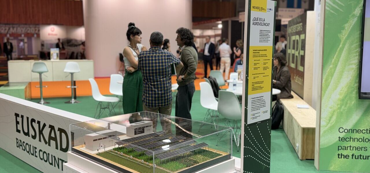 Stand de la feria Food 4 Future 2026: las últimas innovaciones en agrivoltaica.